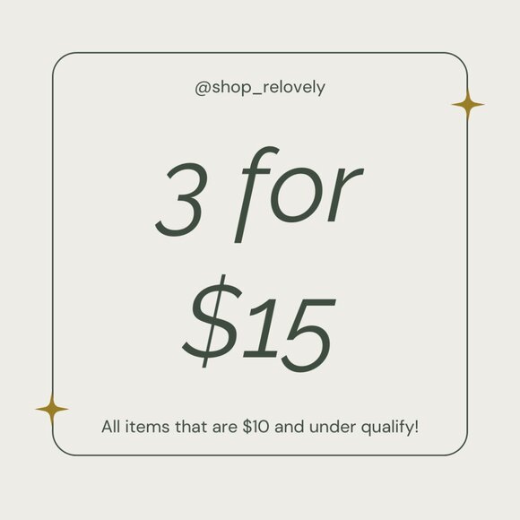 🤑3 FOR $15 SALE🤑 - Picture 1 of 1